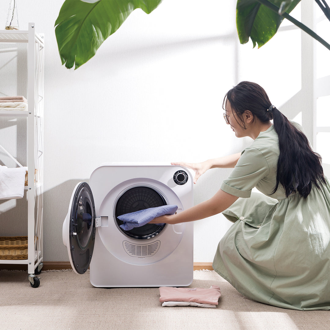 GreenBlue - Sèche-linge électrique 3kg de charge | GB405 - 5 programmes 830 W