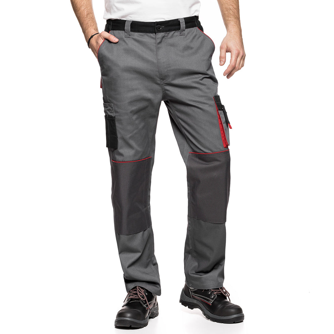 LENNOX AVACORE BROEK GRIJS-ZWART Maat 54 (98-103)