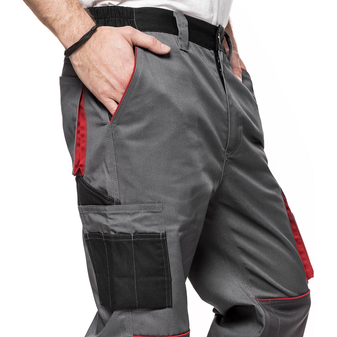 LENNOX AVACORE BROEK GRIJS-ZWART Maat 54 (98-103)