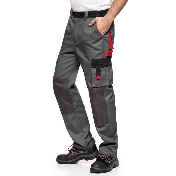 LENNOX AVACORE BROEK GRIJS-ZWART Maat 54 (98-103)