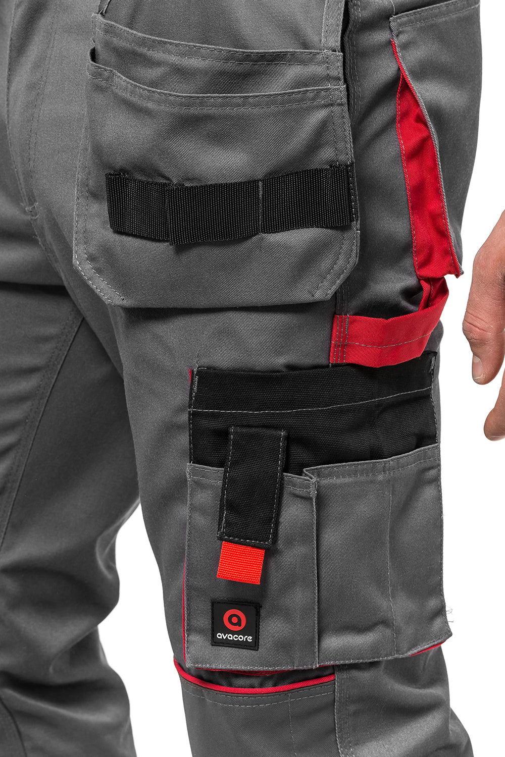 LENNOX AVACORE BROEK GRIJS-ZWART Maat 54 (98-103)