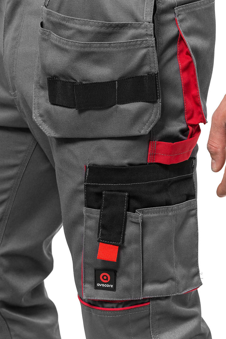 LENNOX AVACORE BROEK GRIJS-ZWART Maat 54 (98-103)