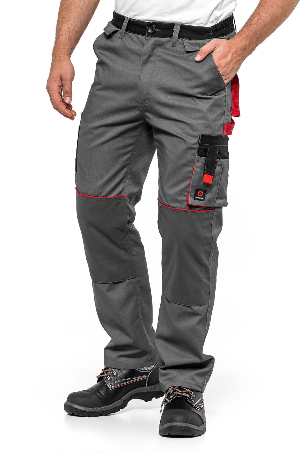 LENNOX AVACORE BROEK GRIJS-ZWART Maat 54 (98-103)