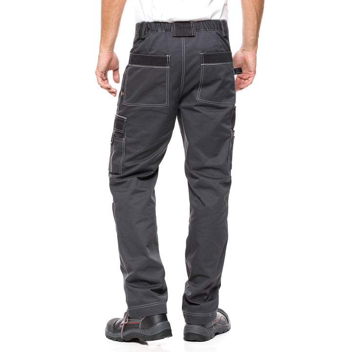 TAILLE BROEK HELIOS GRIJS-ZWART Maat 56 (103-108)