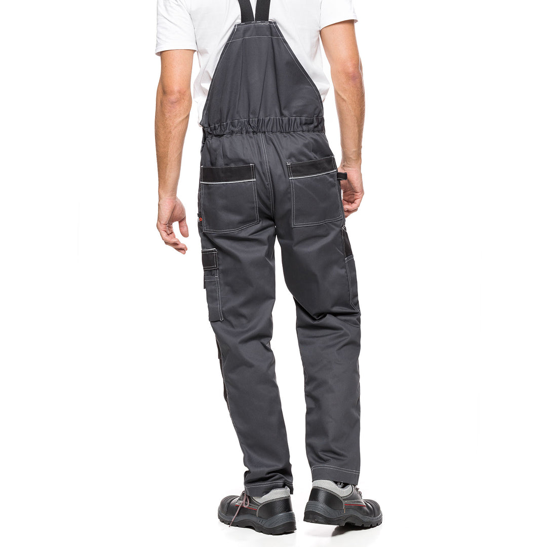 HELIOS BROEK GRIJS-ZWART Maat 50 (90-94)