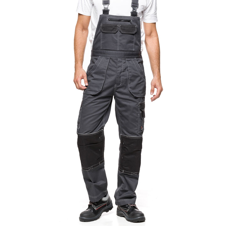 HELIOS BROEK GRIJS-ZWART Maat 54 (98-103)