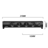 Audiocore AC955 2 in 1 2.0 PC-luidsprekers met Soundbar-functie RGB-achtergrondverlichting Stereoluidsprekers 2x3W RMS AUX 3,5 mm USB-voeding