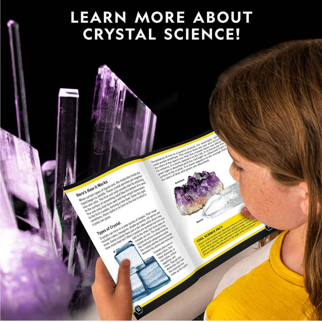 National Geographic - Purple Crystal Growing Lab Kit