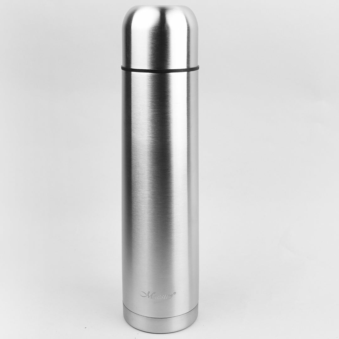 Thermos geïsoleerde fles met drinkbeker en draagtas voor warme of koude dranken (1000ml)