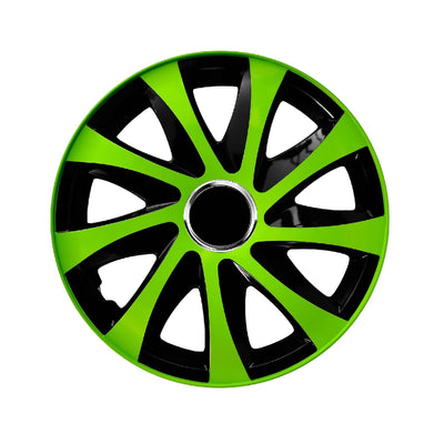 Drift Extra - Wieldoppen - 13 inch set van 4x - Groen