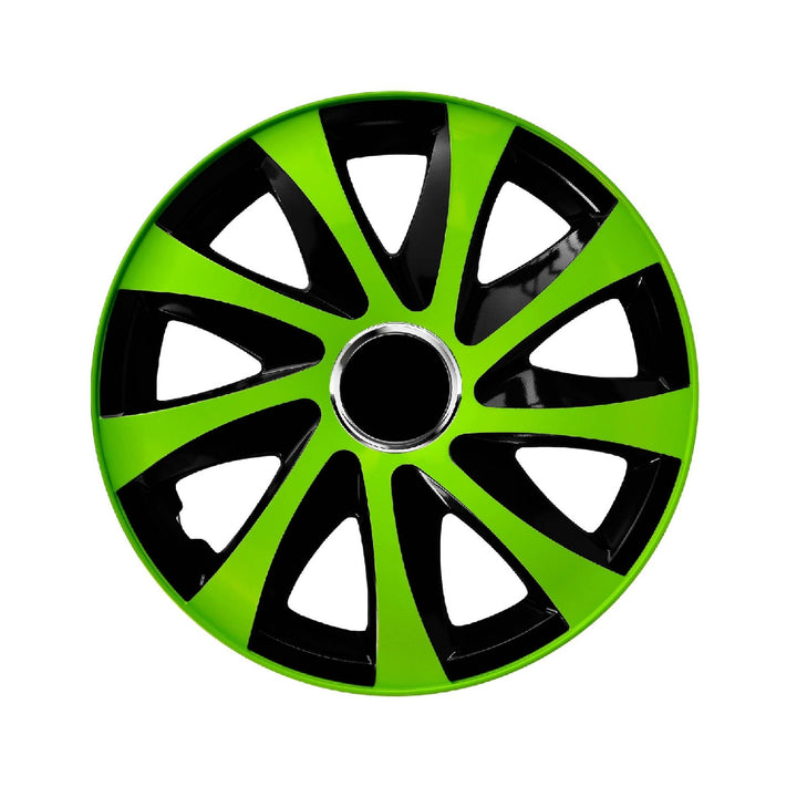 Drift Extra - Wieldoppen - 13 inch set van 4x - Groen