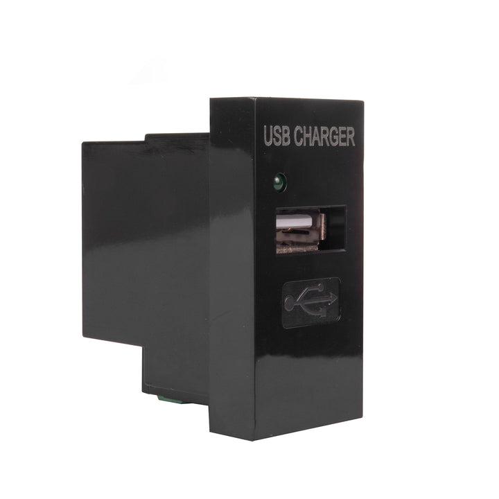 Maclean MCE727B prise USB chargeur Port USB jusqu'à 1A prise murale modulaire prise encastrée prise murale encastrée noir