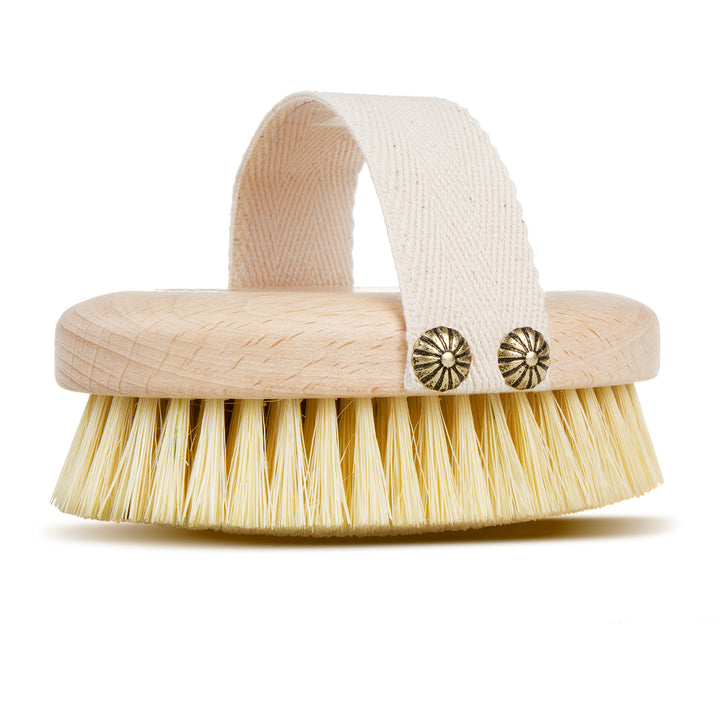 STARMANN 5/010 brosse de gommage corporel naturel brosse de Massage Exfoliation sèche Tampico bois de hêtre améliore la Circulation sanguine