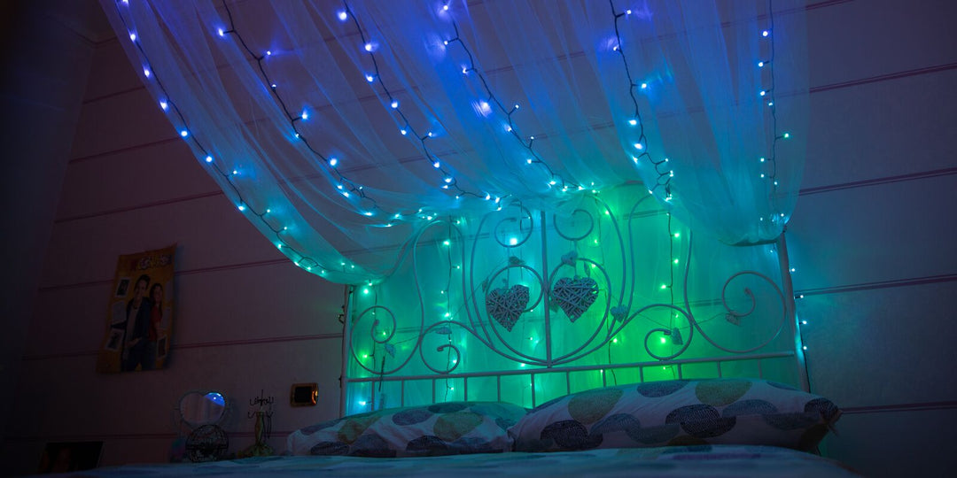 Kerstboomverlichting smart Twinkly Strings 600LED RGB 48m