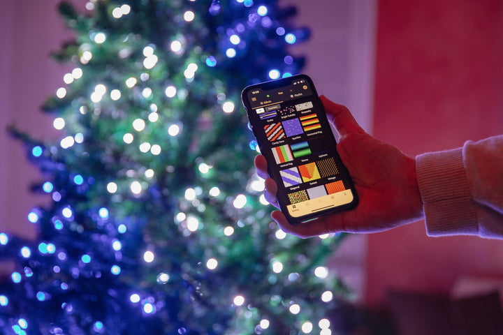 Kerstboomverlichting smart Twinkly Strings 600LED RGB 48m