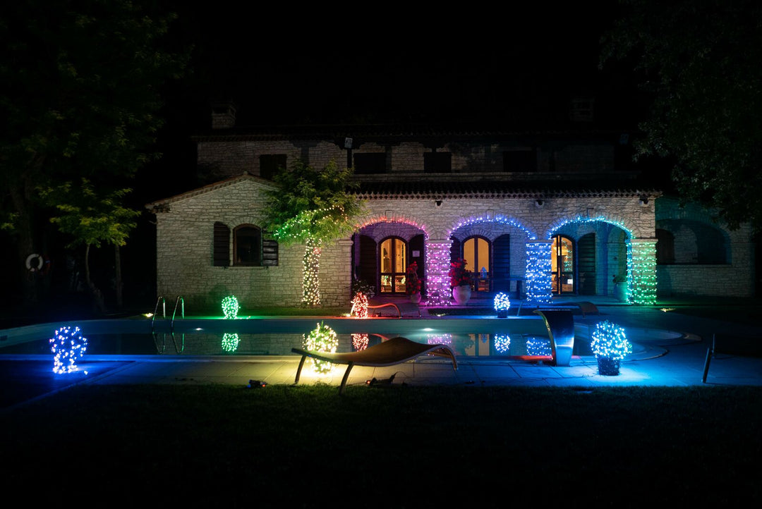 Kerstboomverlichting smart Twinkly Strings 600LED RGB 48m