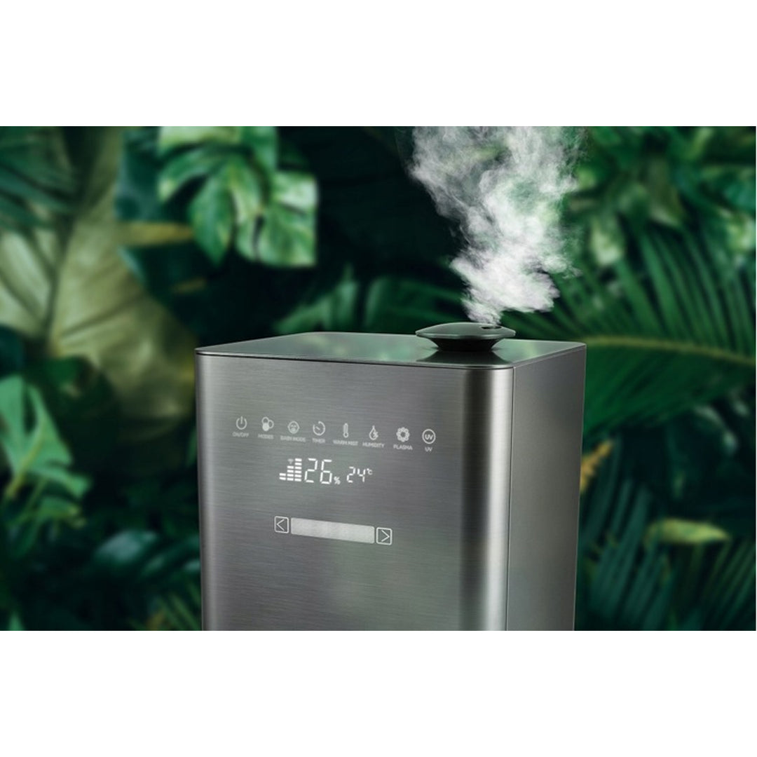 Concept Perfect Air ZV2021 Luchtbevochtiger voor ruimtes tot 50 m2 Geurverspreider Humidifier UV-lamp UVC Touch LED-display Wifi-timer Automatische vochtigheidsregeling