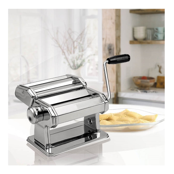MAESTRO MR1679 Pasta Maker Machine Deegrol Roestvrij Staal Tagliolini Ravioli Spaghetti Snijder