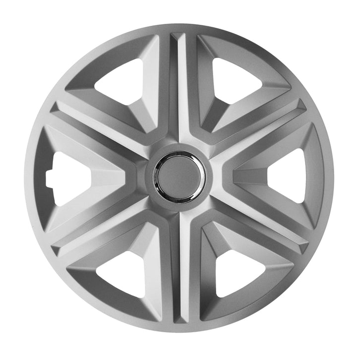 NRM - FAST Hubcaps 14" - Argent - lot de 4 pièces