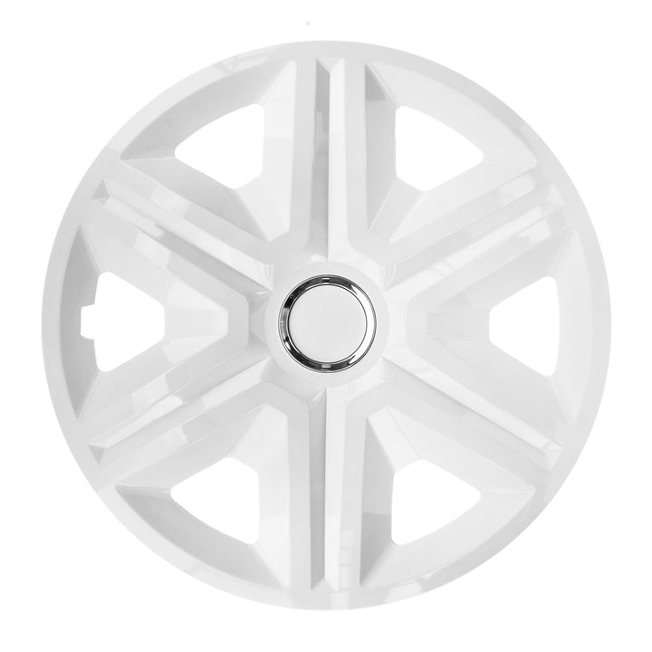 NRM - FAST Hubcaps 14" - Couleur Blanc - lot de 4 pièces