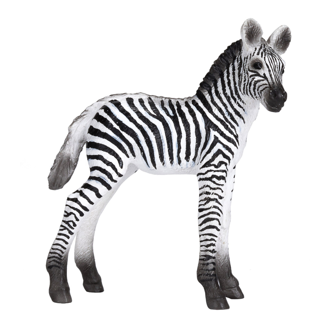 Mojo Wildlife speelgoed Zebra Veulen - 6,2 cm x 2,5 cm x 7 cm