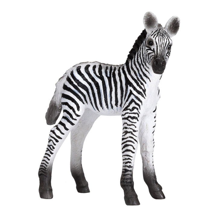 Mojo Wildlife speelgoed Zebra Veulen - 6,2 cm x 2,5 cm x 7 cm