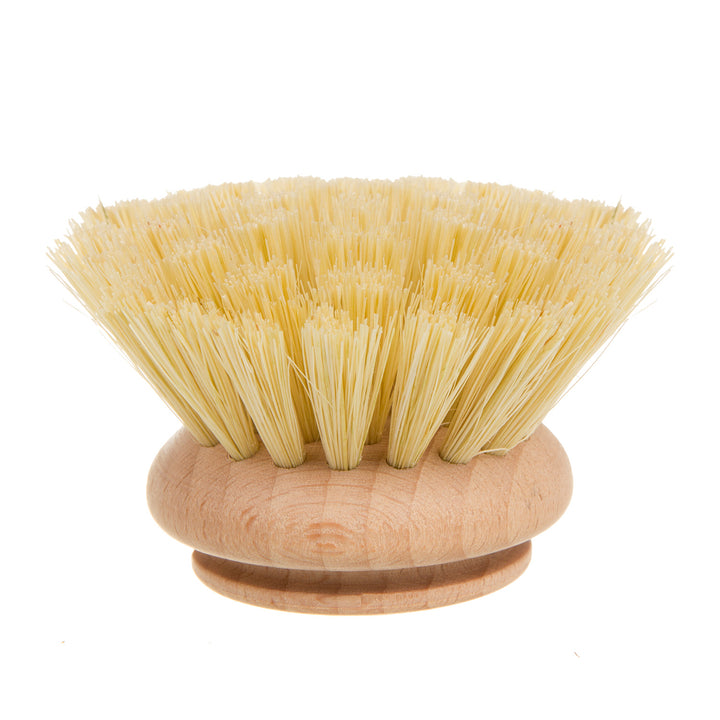 Starmann Tête de rechange pour brosse à vaisselle en bois de hêtre + Tampico (agave) Brosse en bois Brosse à bouteilles Brosse de cuisine (tête de rechange)