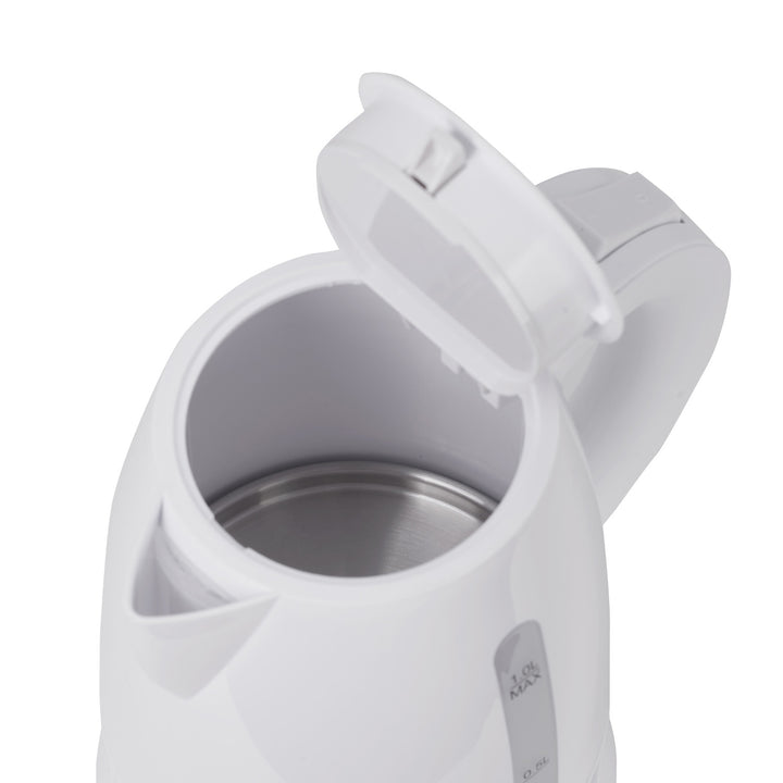 Kunststof waterkoker 1.0L 1600W Adler AD 1272 wit
