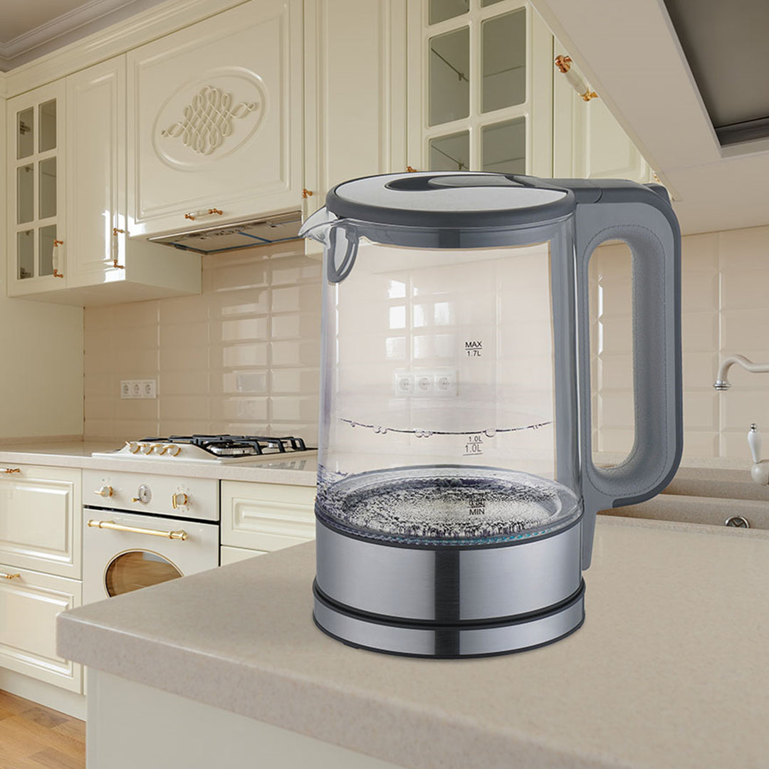 MAESTRO - Elektrische waterkoker met binnenverlichting 1.7L | Automatische uitschakeling anti-kalkfilter