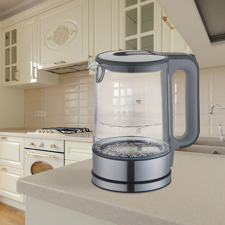 MAESTRO - Elektrische waterkoker met binnenverlichting 1.7L | Automatische uitschakeling anti-kalkfilter