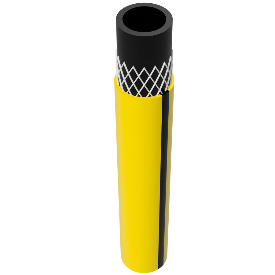 Vartco - 3-lagige tuinslang 3/4" 30m | flexibele slang polyester kruis vlecht UV-bestendig 25 Bar