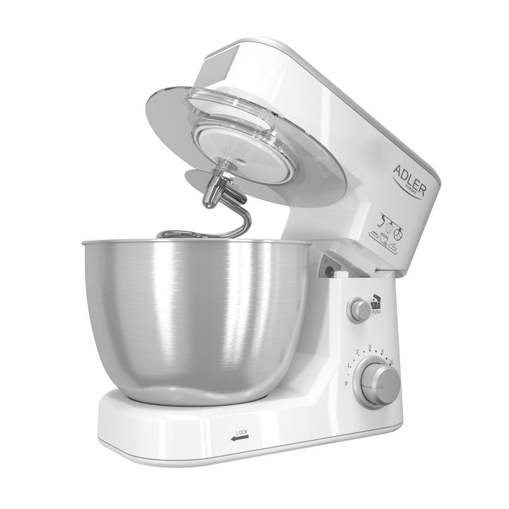 Planetaire keukenmachine 1000W Adler AD 4216 - 6 snelheden