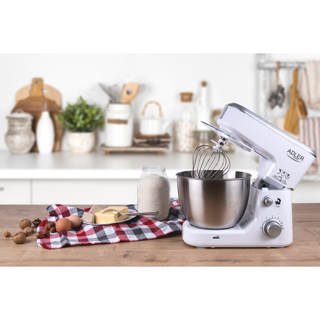 Planetaire keukenmachine 1000W Adler AD 4216 - 6 snelheden