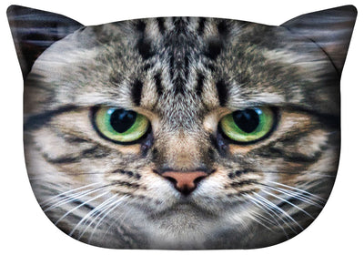 Bertoni - Knuffelkussen met kat motief Sierkussen met verborgen ritssluiting en vulling Kussen