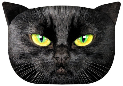 Bertoni - Knuffelkussen met kat motief Sierkussen met verborgen ritssluiting en vulling Kussen Nero