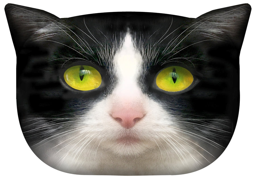 Bertoni - Design  met kat motief sierkussen met verborgen ritssluiting en vulling Kussen Panda