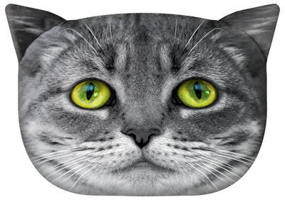 Bertoni - Design sierkussen met kat motief sierkussen met verborgen ritssluiting en vulling Lolek