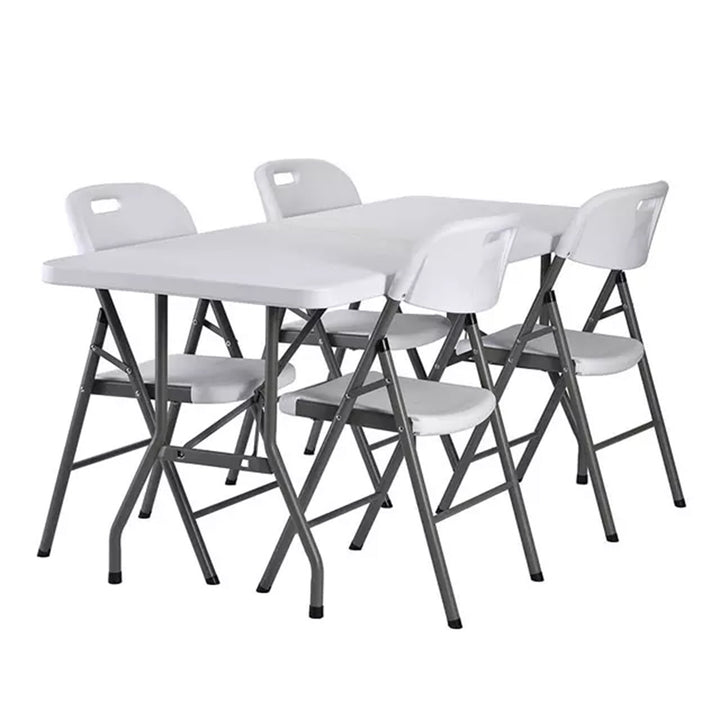 GreenBlue GB370 Table pliante multifonctionnelle pour 4 personnes Table de camping table de jardin table buffet avec poignée 180x75x74cm max.200kg