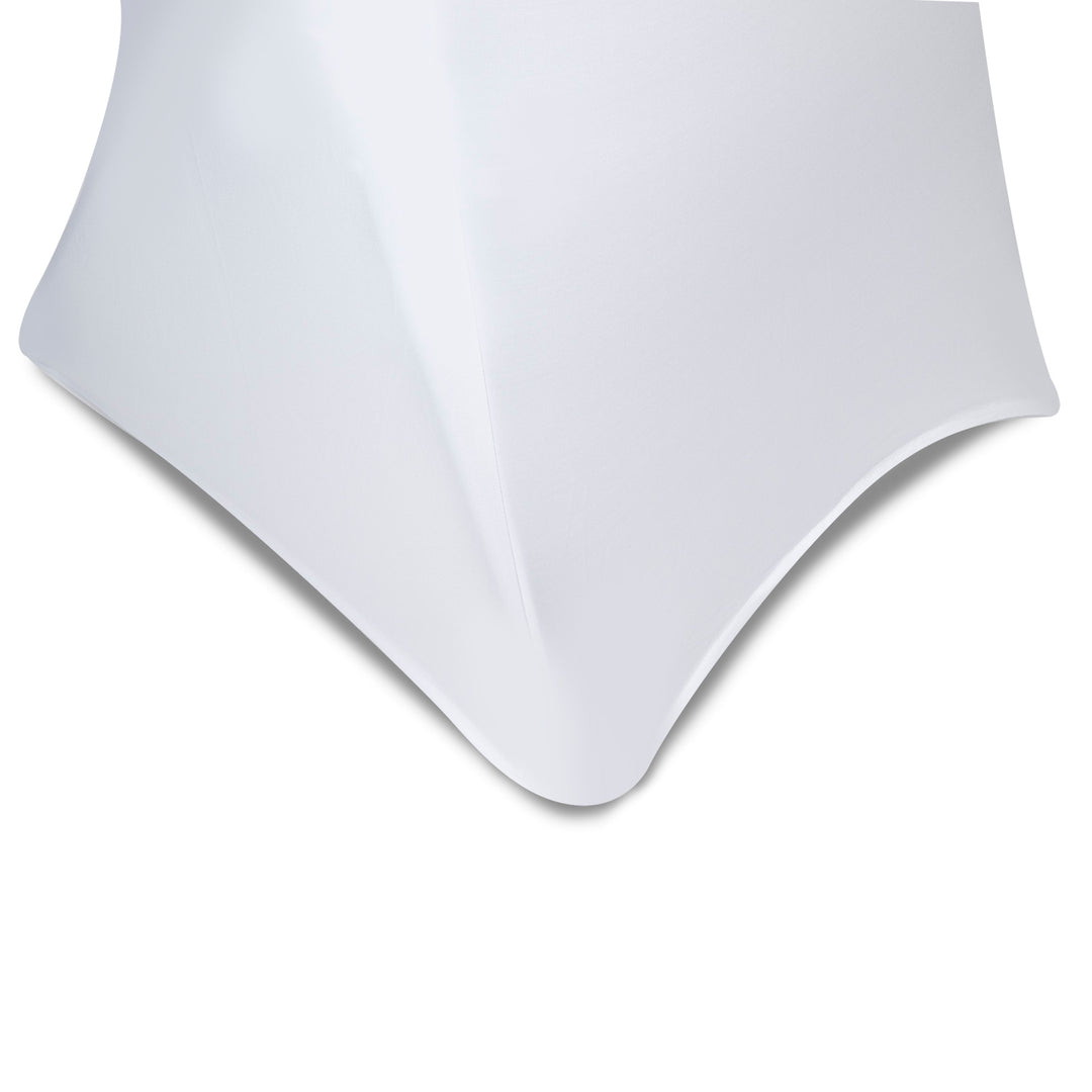 GroenBlauw witte catering stoelhoes, 88x50x45cm, Spandex, GB374