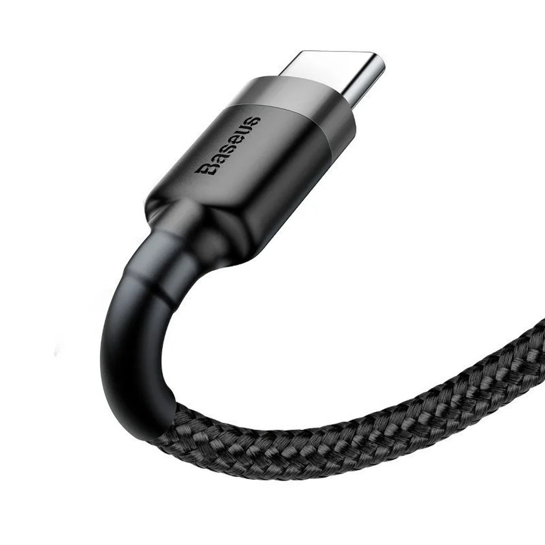 USB A stekker - USB-C stekker 1m CATKLF-BG1 zwart Baseus kabel