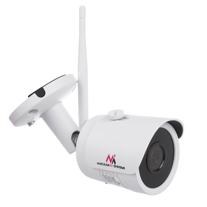 Maclean MCTV-516 Caméra de surveillance WiFi IP/IPC 5MPx pour intérieur et extérieur LED infrarouges pour l'observation nocturne Caméra de sécurité de classe IP67