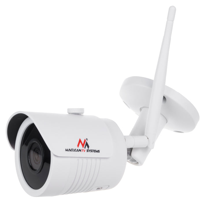 Maclean MCTV-516 Caméra de surveillance WiFi IP/IPC 5MPx pour intérieur et extérieur LED infrarouges pour l'observation nocturne Caméra de sécurité de classe IP67