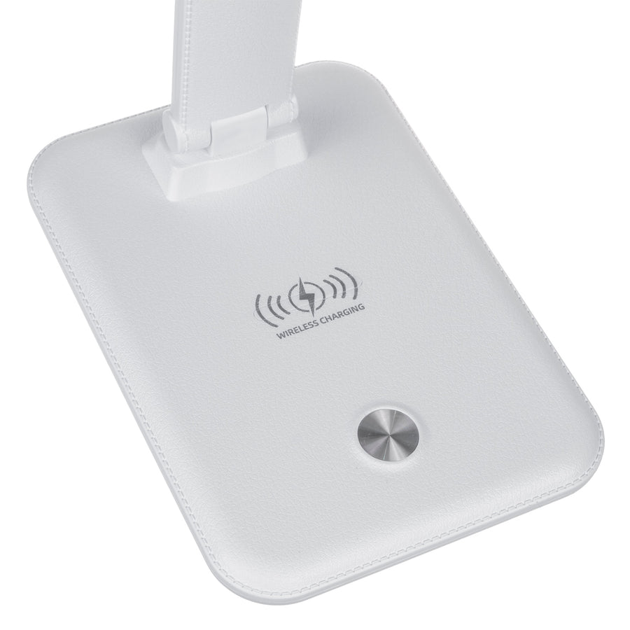 Maclean LED bureaulamp, max. 9W, 220-240V AC, kleurverandering, dimbaar, batterijlader, 450lm, MCE616 W