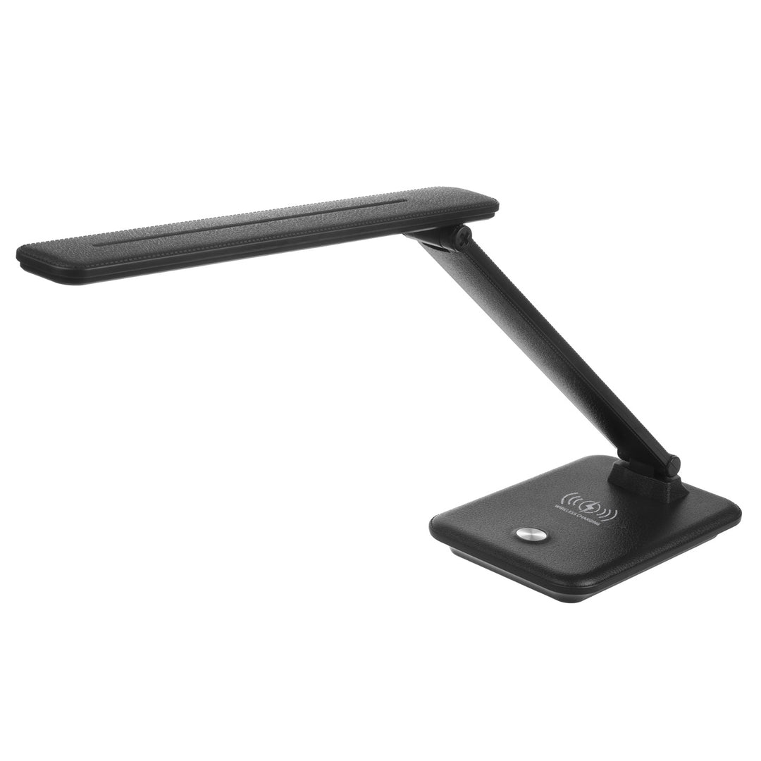 Lampe de bureau LED dimmable 9W avec chargeur induction Qi