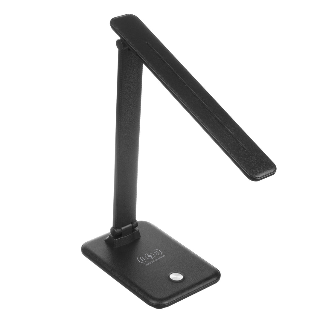 Lampe de bureau LED dimmable 9W avec chargeur induction Qi