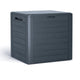 Prosperplast - Woodebox Tuinbox Kussenbox Afsluitbaar Kunststof 140 Liter Antraciet