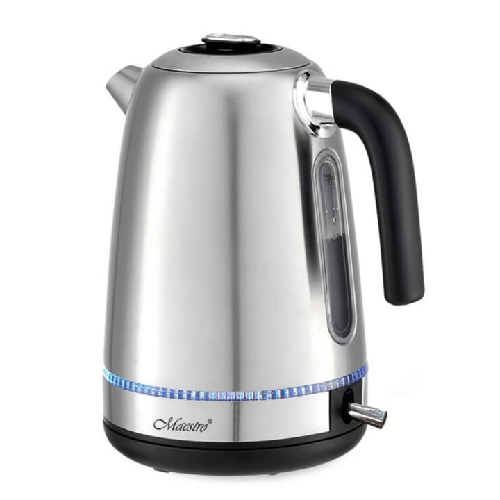 Maestro MR-050 - Bouilloire 1,7L | 2200W Sans fil - Arrêt automatique - Argent