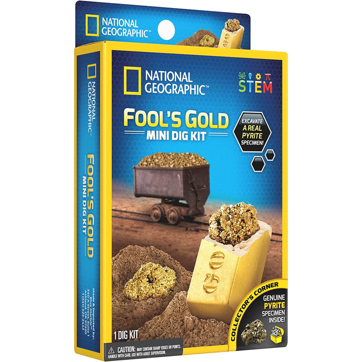 National Geographic - Pyriet te ontdekken | Fool's Gold set  (Impulse Mini Dig Fool's Gold)