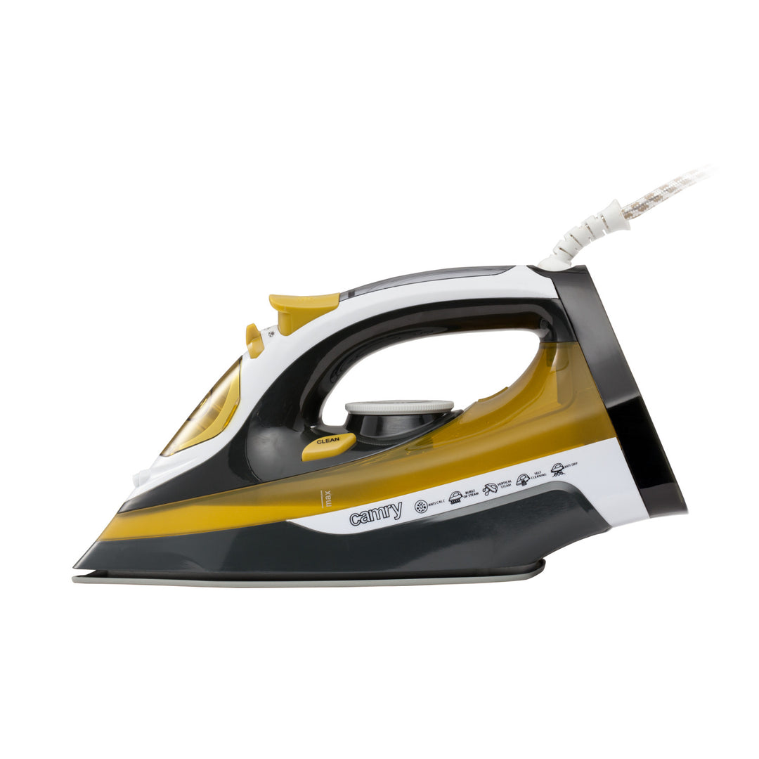 Camry CR 5029 3000W strijkijzer - keramische zoolplaat, automatische reinigingsfunctie