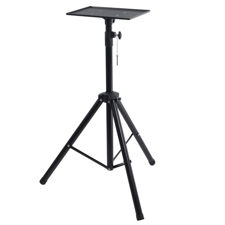 Maclean - Support de projecteur / Support de table - Hauteur réglable - Noir